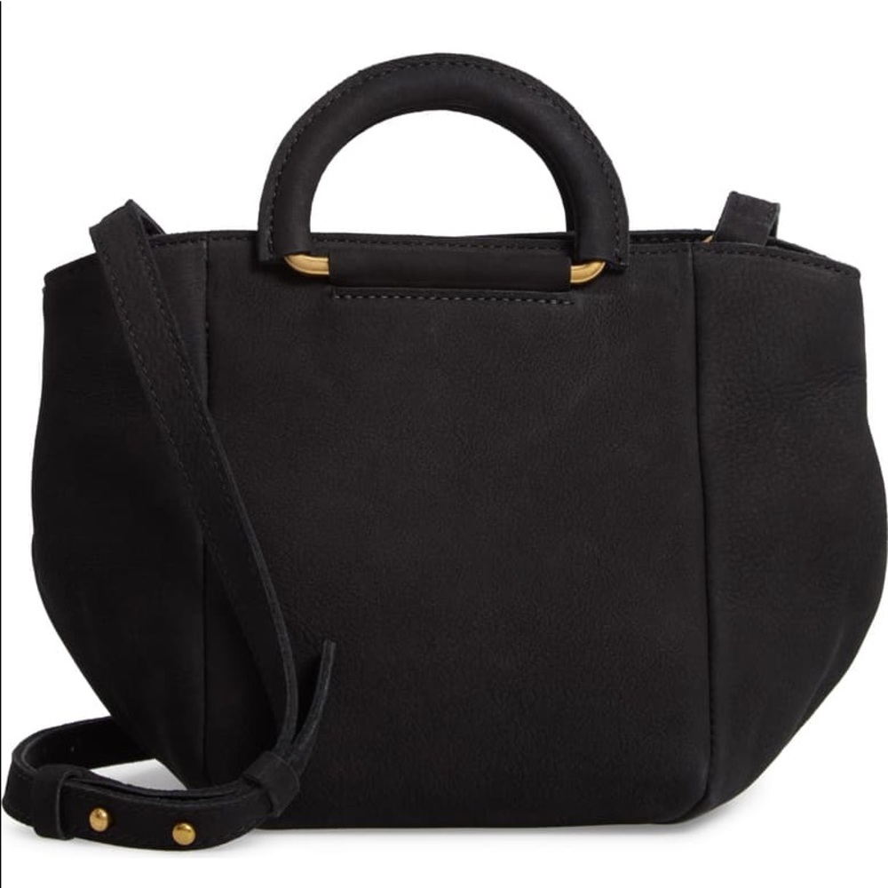 MADEWELL D-RING LEATHER HANDBAG